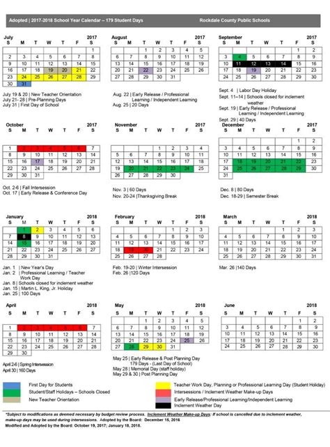James Madison University Academic Calendar